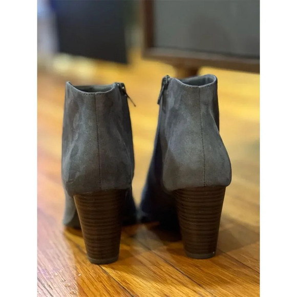 Old Navy Suede Ankle Boots - Picture 3 of 13